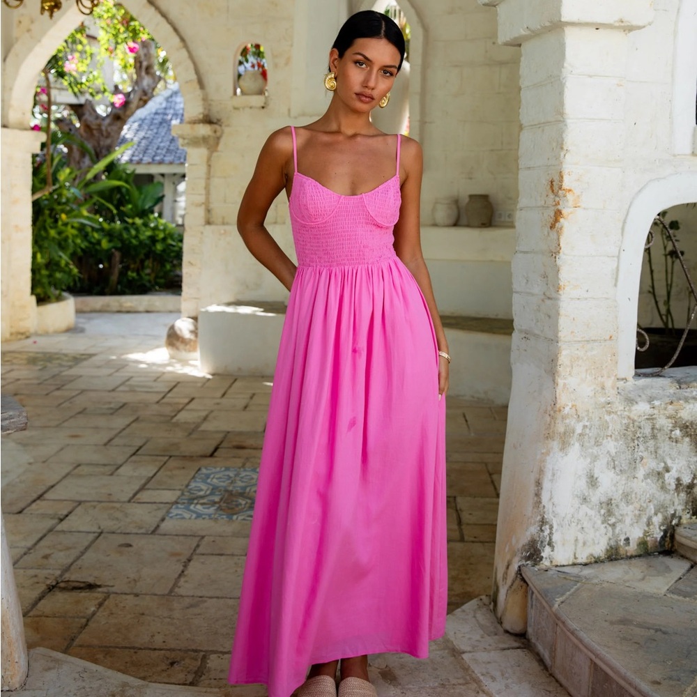 Fortunate One Blushing Lovers Maxi Dress